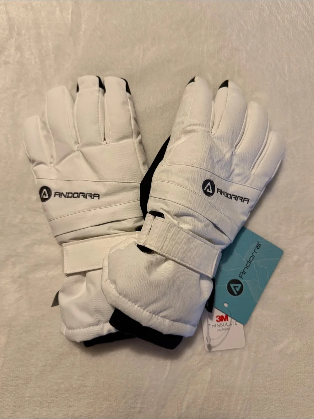 ANDORRA Women's Waterproof Touchscreen Ski Gloves Size Small NWT